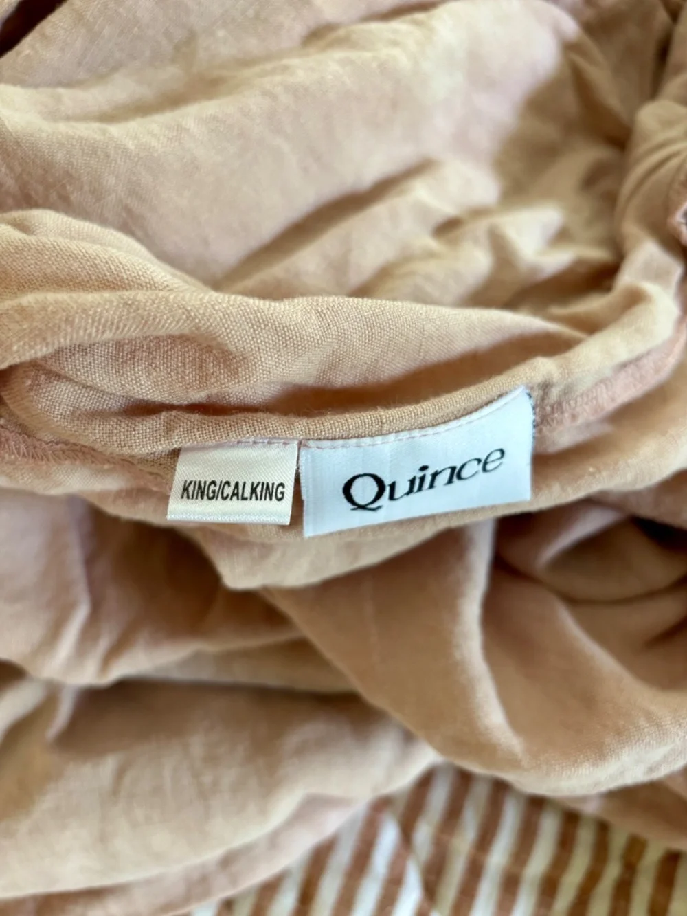Quince - European Linen Duvet Cover - King / Cal King